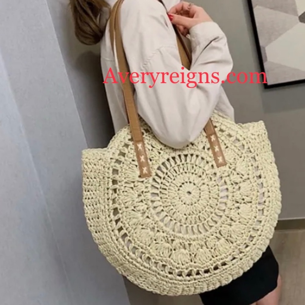 Rattan Shoulder Bag